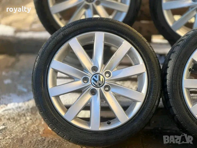 5х112 17 Джанти VW Golf Caddy Touran 5x112 Голф Кади Тоуран Оригинални, снимка 6 - Аксесоари и консумативи - 53066930