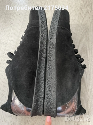 Велурени кецове Philipp Plein 44 , снимка 3 - Кецове - 56453120