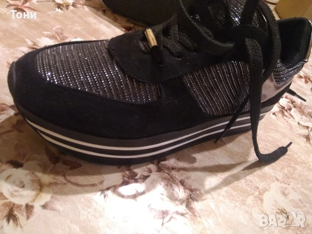 PRIMADONNA Оригинал Нови Дамски Луксозни Маратонки на Платформа 38, снимка 4 - Маратонки - 52667866