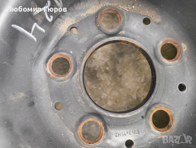 резервна гума за Мерцедес 124 