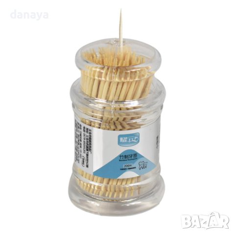 3342 Клечки за зъби 150 броя, в прозрачна кутия