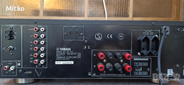  Yamaha RX-397 стерео, снимка 5 - Ресийвъри, усилватели, смесителни пултове - 52794921
