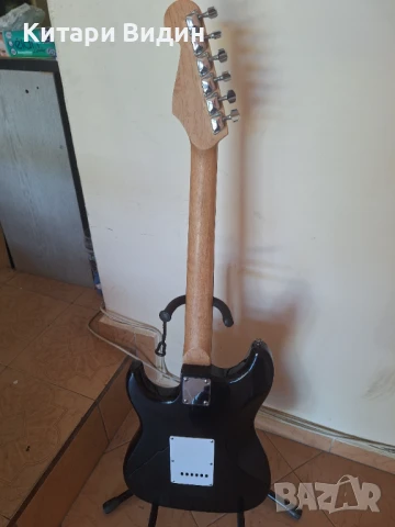 Продавам електрическа китара Harley Benton  MS-15 ST, снимка 5 - Китари - 50892813
