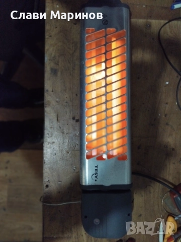 Електрическа печка за баня, 1800 W, използвана