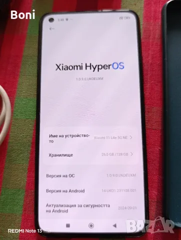 Xiaomi 11 Lite 5G NE 8GB RAM/128GB ROM, снимка 3 - Xiaomi - 56059193