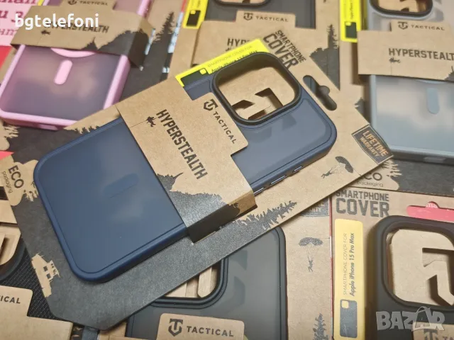 IPhone 15 Pro Max Magsafe Tactical луксозен гръб, снимка 4 - Калъфи, кейсове - 48695206