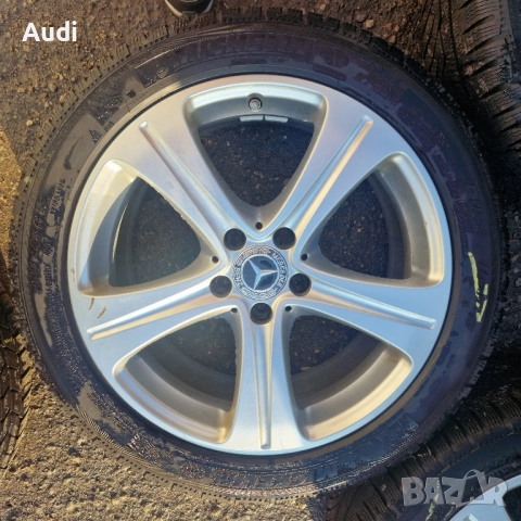 Oригинални Mercedes Е Class W213 Джанти 18, снимка 4 - Гуми и джанти - 42861799