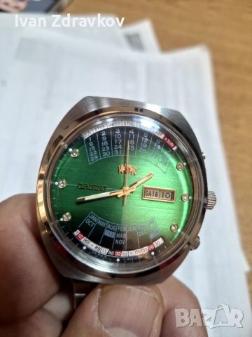 Продавам Ориент Orient вечен календар, снимка 2 - Мъжки - 52408961