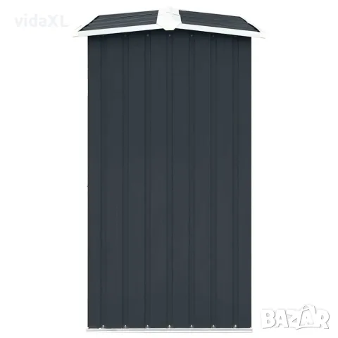 vidaXL Навес за дърва, поцинкована стомана, 172x91x154 см, антрацит, снимка 4 - Дърва за огрев - 56147681