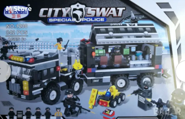 Kонструктора Police Station SWAT - 842 части