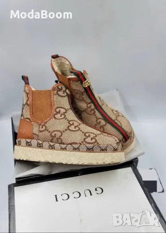 Gucci дамски боти Различни цветове , снимка 3 - Дамски боти - 48464785