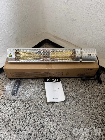 Инфраред Награветел, Печка ICQN IQHT103003, 2000 W с Дистанционно, снимка 2 - Отоплителни печки - 52561976