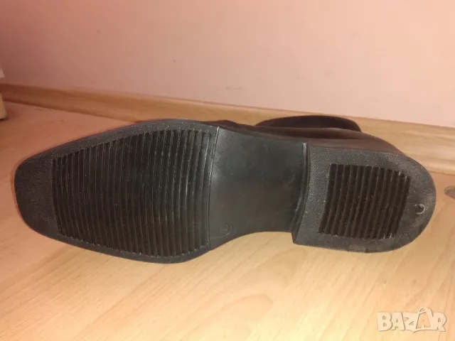 Български мъжки боти от 100% естествена кожа номер 45, снимка 3 - Мъжки боти - 48045128