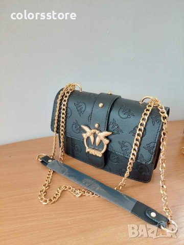 Черна чанта Pinko код SG359, снимка 2 - Чанти - 38798049