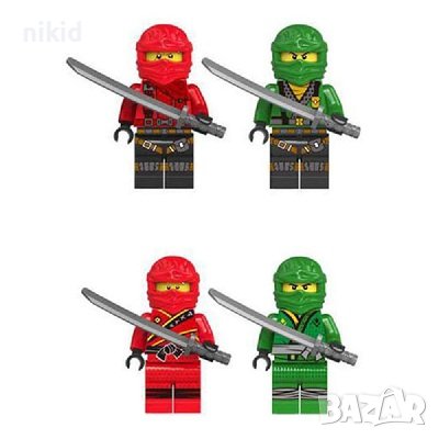 12 фигурки Нинджаго Ninjago за Лего конструктор за игра и украса на торта пластмасови, снимка 3 - Конструктори - 37303852