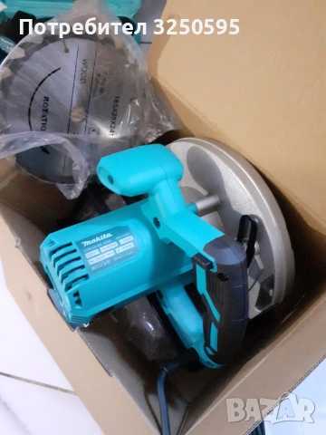 40евро чисто нов РЪЧЕН ЦИНКУЛЯР МАКИТА пишете или се обадете , снимка 5 - Други инструменти - 53961143