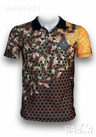 Суичър с качулка и вертикален цип  I LOVE BEES , снимка 5 - За пчели - 30170280