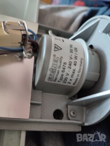 Вносна външна немска лампа steinel със сенсор, снимка 9 - Соларни лампи - 42903848