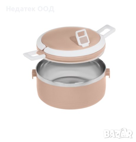  Термо кутия за храна, светло розова, 500мл, снимка 2 - Кутии за съхранение - 44302550