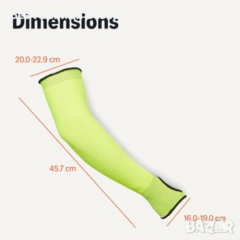 Нови Защитни ръкави против порязване дишащи 45.7 см 10 чифта комплект за ръце защита, снимка 4 - Други - 54109260