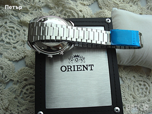 Нов Мъжки Часовник Orient Вечен календар с кутия, снимка 3 - Мъжки - 52896843