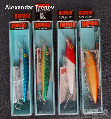 Воблери Rapala FMAG-9,11,14,18, снимка 3 - Екипировка - 54168743