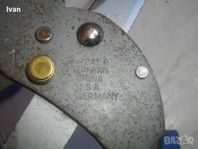 Немска НОЖИЦА за променливо рязане под ъгъл 0-45 градуса пластмасови тръби ПВЦ профил ОТЛИЧНА 250мм , снимка 18 - Други инструменти - 47459518