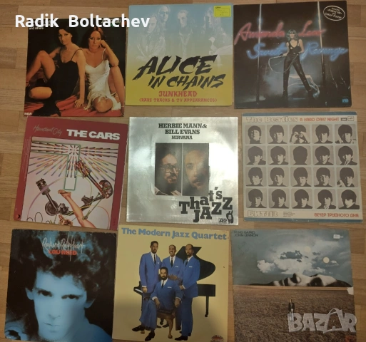 Продавам грамофонни  плочи от Европа и Америка.