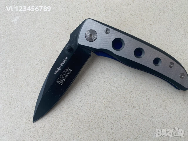 Сгъваем нож KLOTZLI  / 90х200 mм / , снимка 4 - Ножове - 50498140