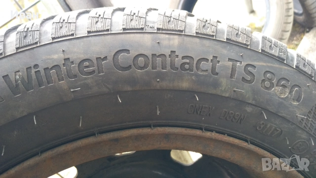 Зимни гуми с метални джанти 14 цола, NOKIAN WR SNOWPROOF и CONTINENTAL WINTERCONTACT TS 860, снимка 11 - Гуми и джанти - 47439325
