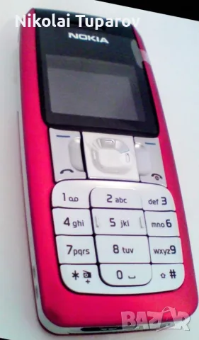 Работещ телефон Nokia 2310 цвят оранжев без зарядно устройство 