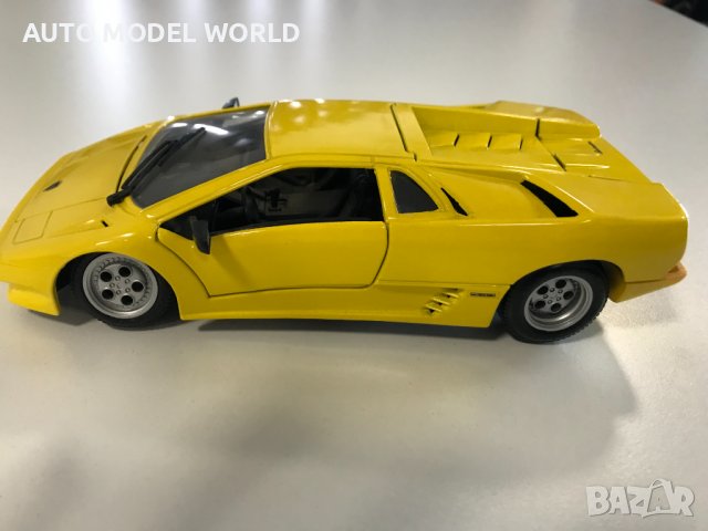 нова метална колекционерска количка LAMBORGINI DIABLO 1990г. 1:24, снимка 3 - Колекции - 39020019