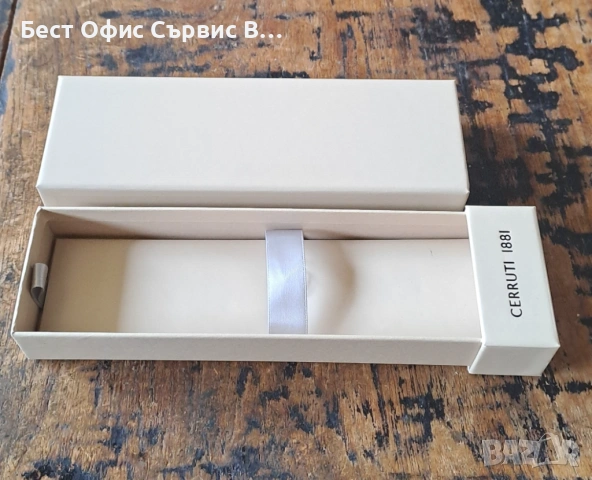 химикалка Cerruti 1881 Черути Austin Diamond сребро хром с розово злато, снимка 11 - Ученически пособия, канцеларски материали - 53337431