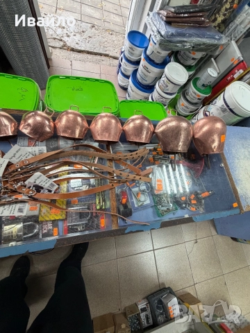 Хлопка камбана различни размери цена за 5 номер, снимка 5 - Други - 47982198