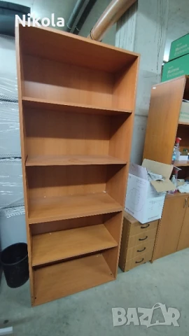 Етажерка 80/203см - офис шкаф с рафтове за документи 4бр, снимка 7 - Етажерки - 51056944