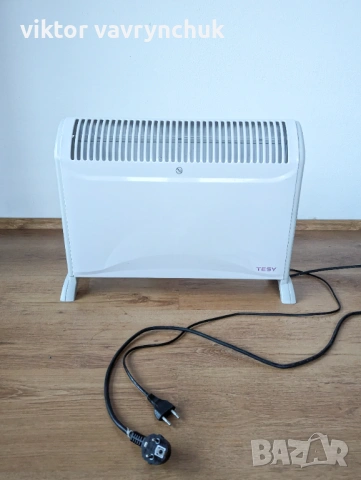 Конвектор TESY 2000 Вт з додатковим вентилятором, снимка 2 - Отоплителни печки - 54238557