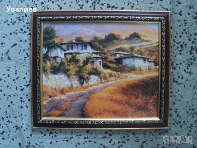 Плакати - стари селски къщи в рамки, снимка 6 - Антикварни и старинни предмети - 42824533