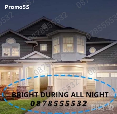 Улични градински LED соларни лампи 1600Wмодел кобра датчик за движение, снимка 11 - Соларни лампи - 39444503