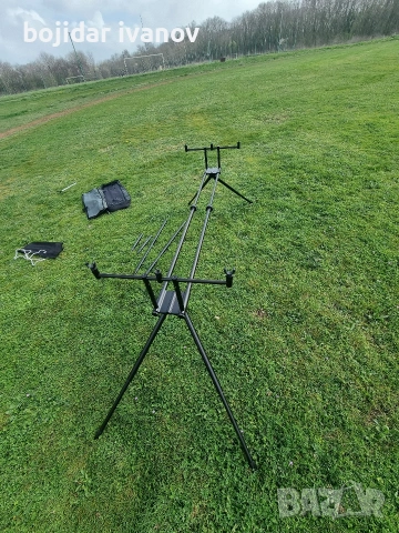 Шаранджийска стойка Delphin RPX-4 + 2 комплекта крака, снимка 7 - Такъми - 54010041