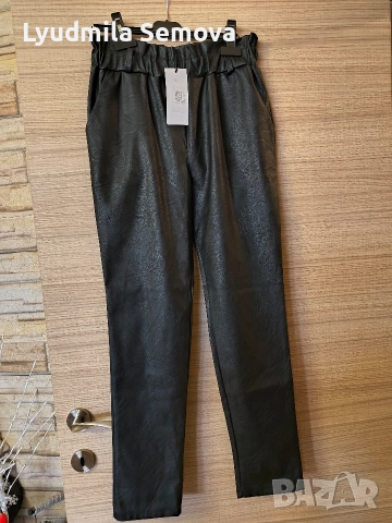 Кожени дамски панталони , снимка 5 - Панталони - 52791727