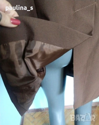 Два различни броя / Разкошно марково сако тип манто / голям размер , снимка 15 - Палта, манта - 30411001