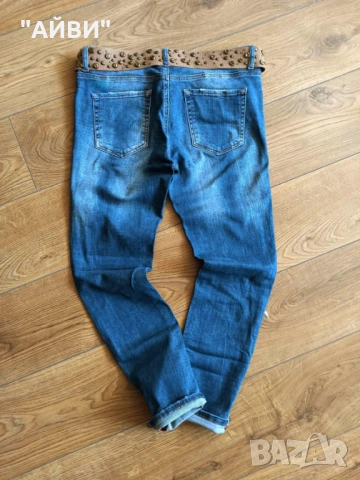 ZARA дамски дънки и блуза, снимка 6 - Дънки - 52011365