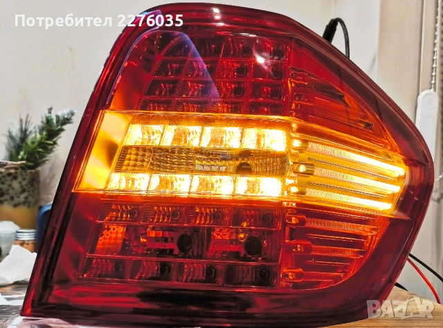 Стоп десен лед  Mercedes ML W164, снимка 6 - Части - 53193258
