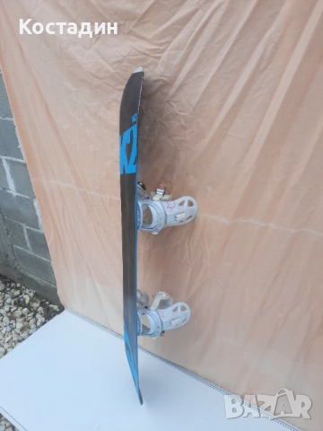 сноуборд  K2 CMPNY  с автомати  140см.  , снимка 9 - Зимни спортове - 52461949