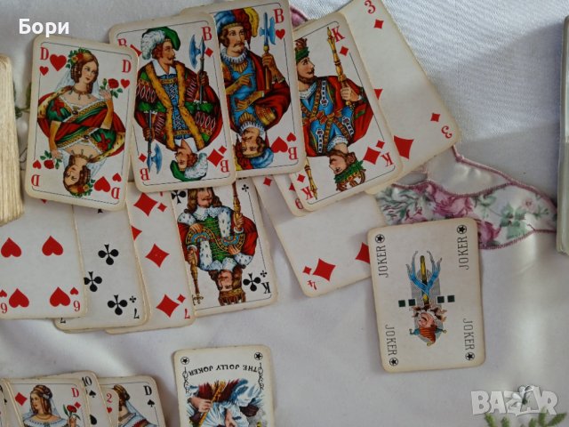 Немски карти две тестета в калъф, снимка 7 - Карти за игра - 39494890