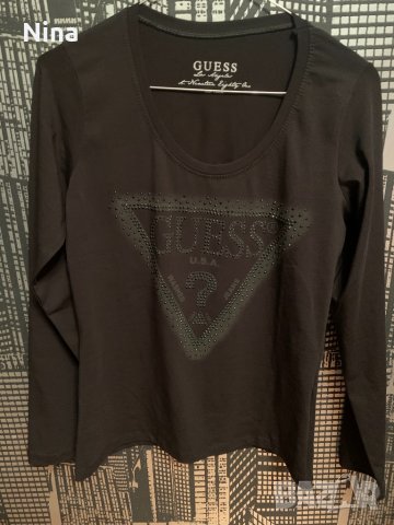 Блуза Guess, снимка 3 - Блузи с дълъг ръкав и пуловери - 30730734