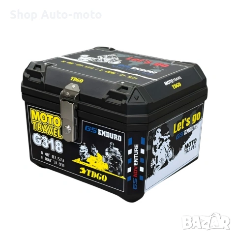 Мото куфар 1527, 57L, 44×37×33см, Универсален, снимка 3 - Аксесоари и консумативи - 54063270