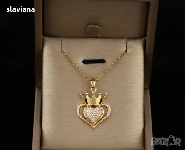 дамски колиета изработени от медицинско злато , снимка 16 - Колиета, медальони, синджири - 48355528