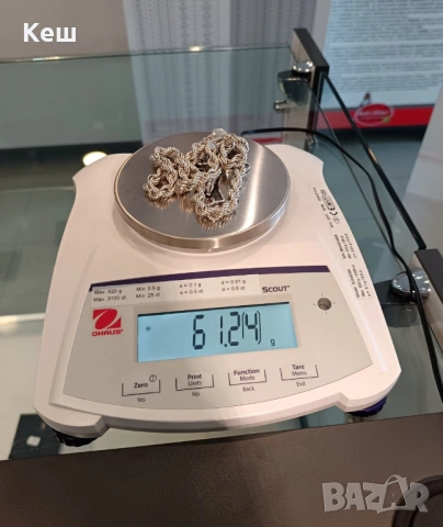 Сребърен синджир с кръст 61.24гр., снимка 7 - Колиета, медальони, синджири - 54293525