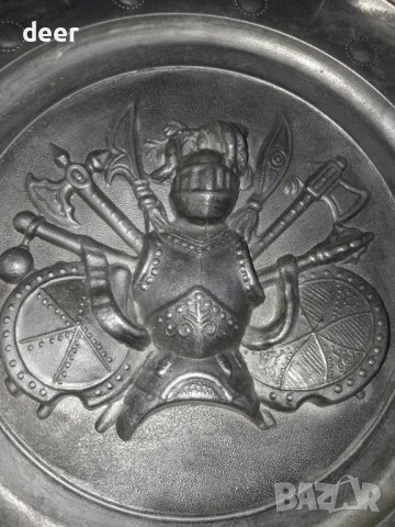 Цинкова чиния за стена, снимка 3 - Картини - 36926175